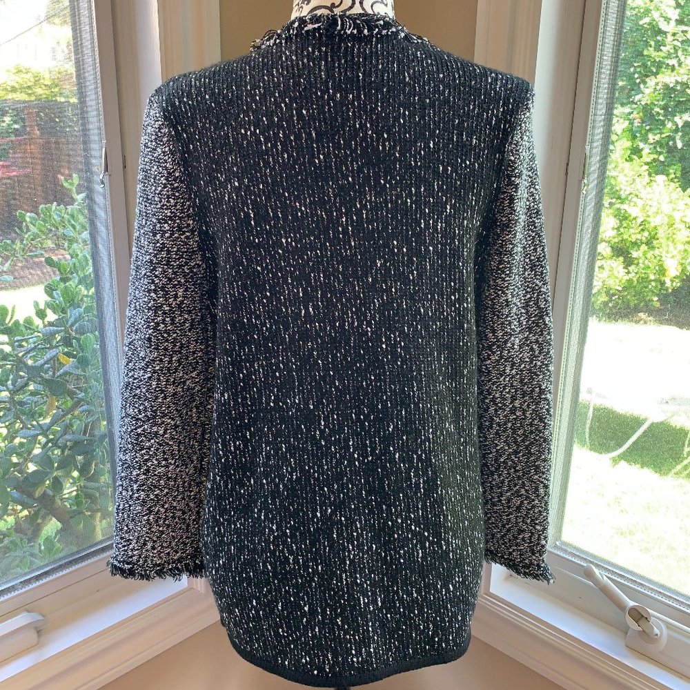 Karl Lagerfeld Black and White Blazer